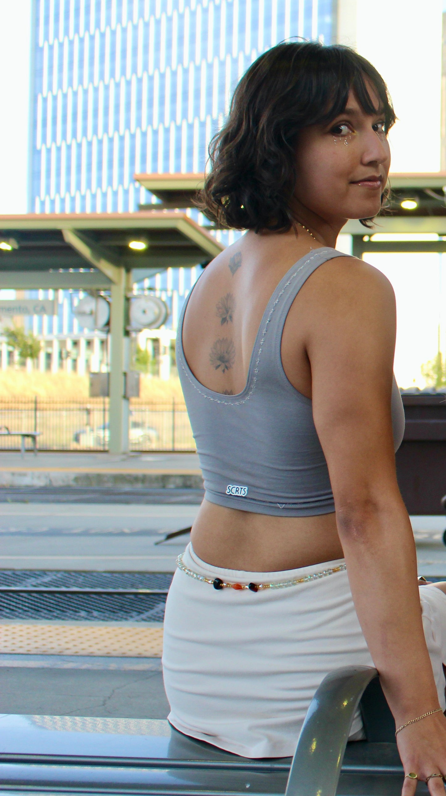 Barbed Wire Sport Bra