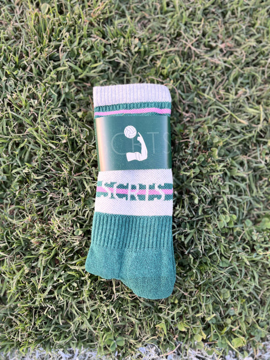 Logo Pitch to Pavement Sock