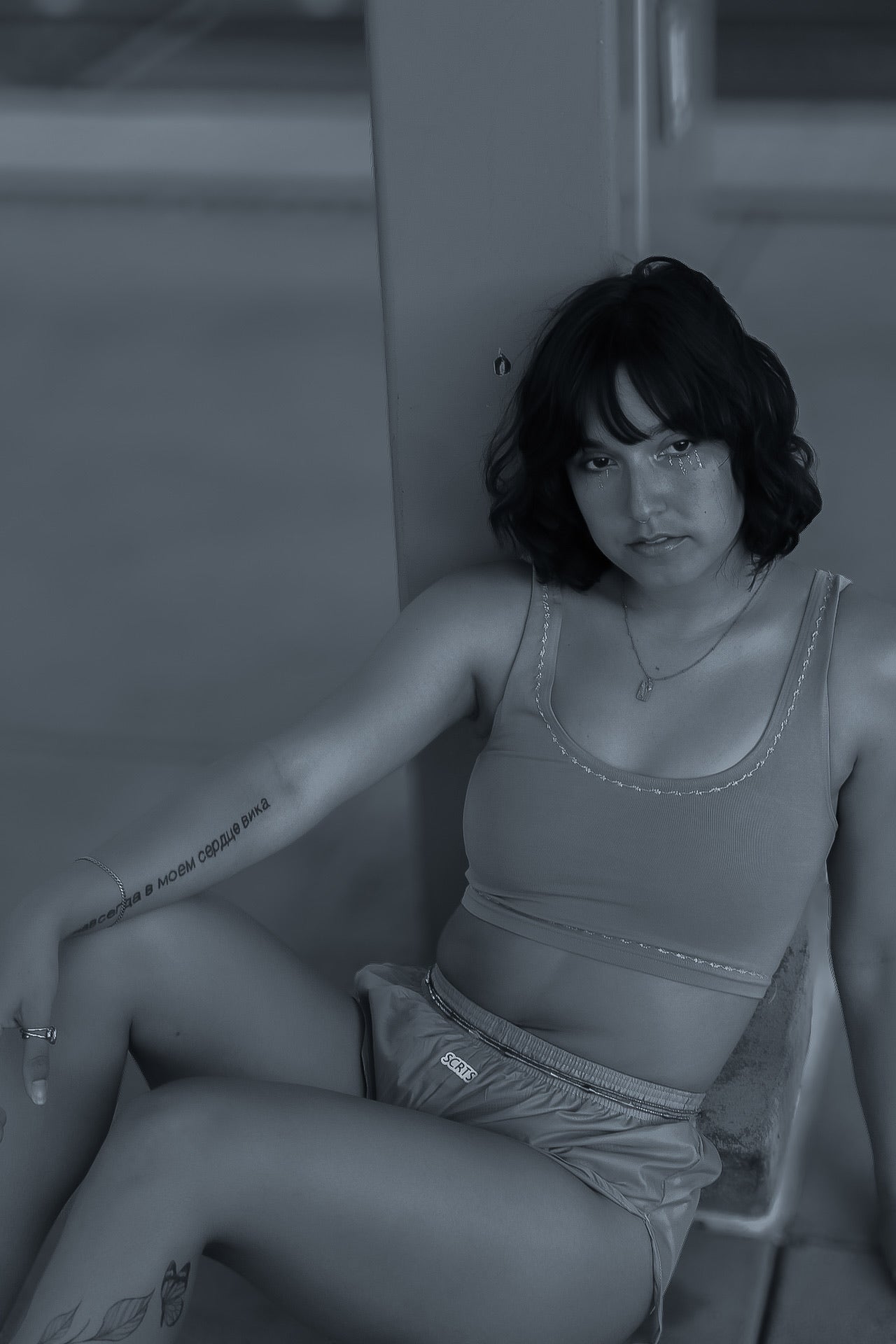Barbed Wire Sport Bra
